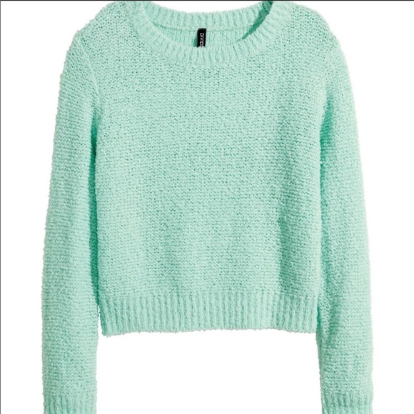 H&M Sweaters - H&M Mint knit sweater